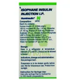 Huminsulin N (NPH) 100IU/ml Injection 10 ml, Pack of 1 Injection