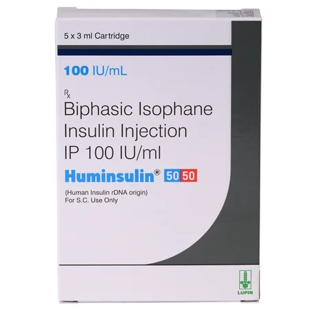 Huminsulin 50/50 100 IU Injection 3 ml