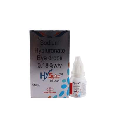 Hy 5 Plus 1%W/V Eye Drops 10Ml, Pack of 1 Drops