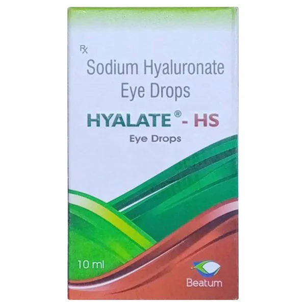 Hyalate-HS Eye Drops 10 ml, Pack of 1