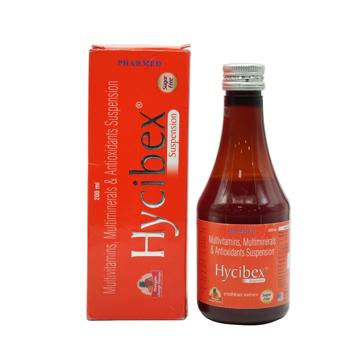 Hycibex Sugar Free Pineapple Orange Suspension 200 Ml Price Uses Side