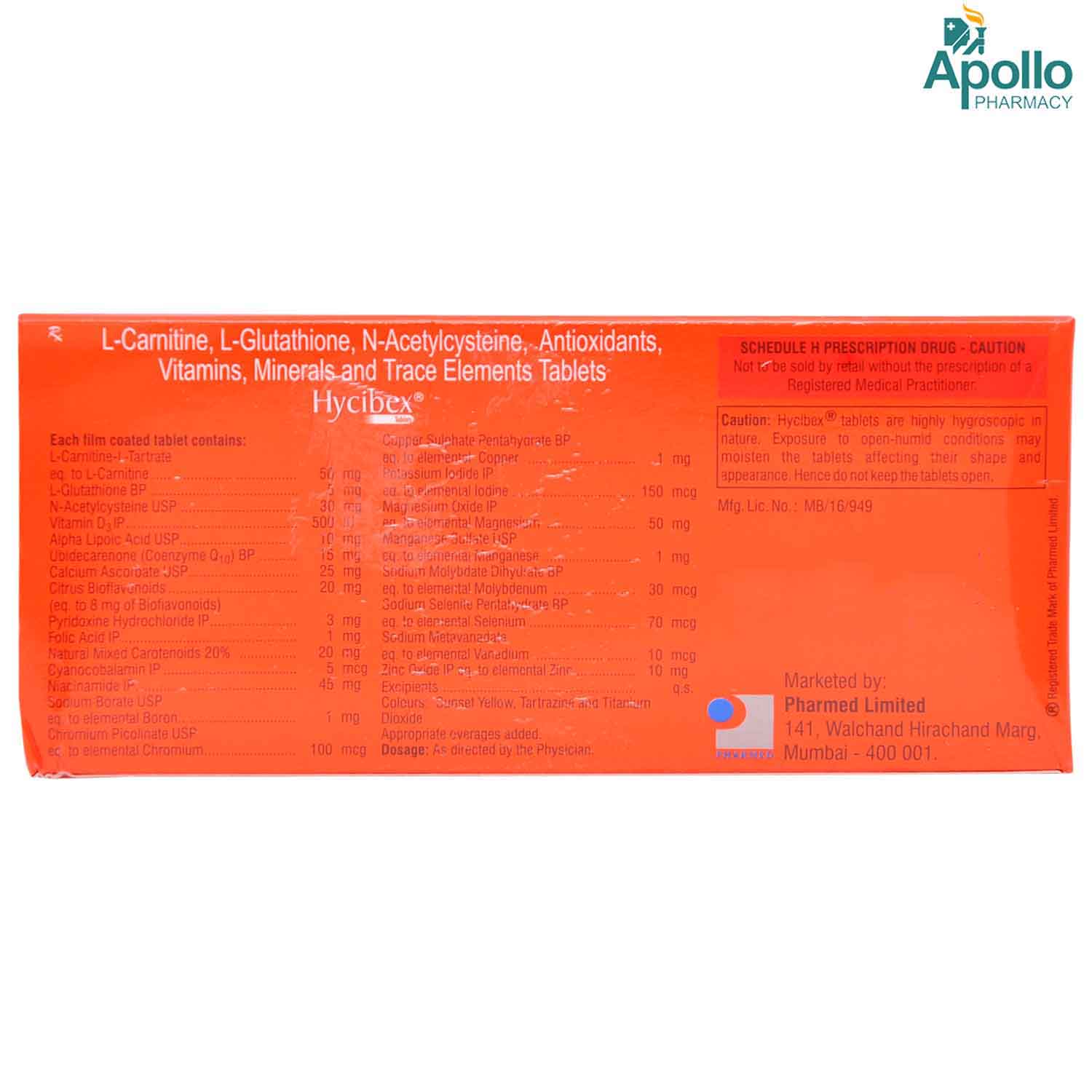 Hycibex Tablet 10's, Pack of 10 Hycibex Tablet 10's, Pack of 10