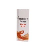 Hyclo 0.1% Eye Drops 5 ml, Pack of 1 EYE DROPS