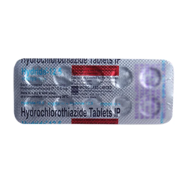 Hydride 12.5 mg Tablet 10's, Pack of 10 TABLETS
