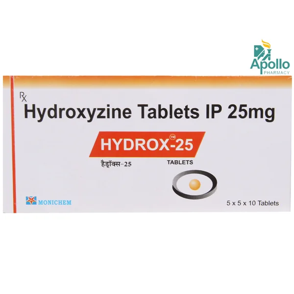Hydrox 25 Tablet 10's, Pack of 10 TABLETS