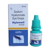 Hylowell 0.1%W/V Eye Drops 10ml, Pack of 1 EYE DROPS