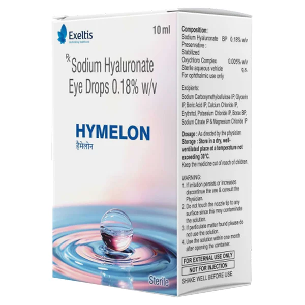 Hymelon Eye Drops 10 ml, Pack of 1 Eye Drops
