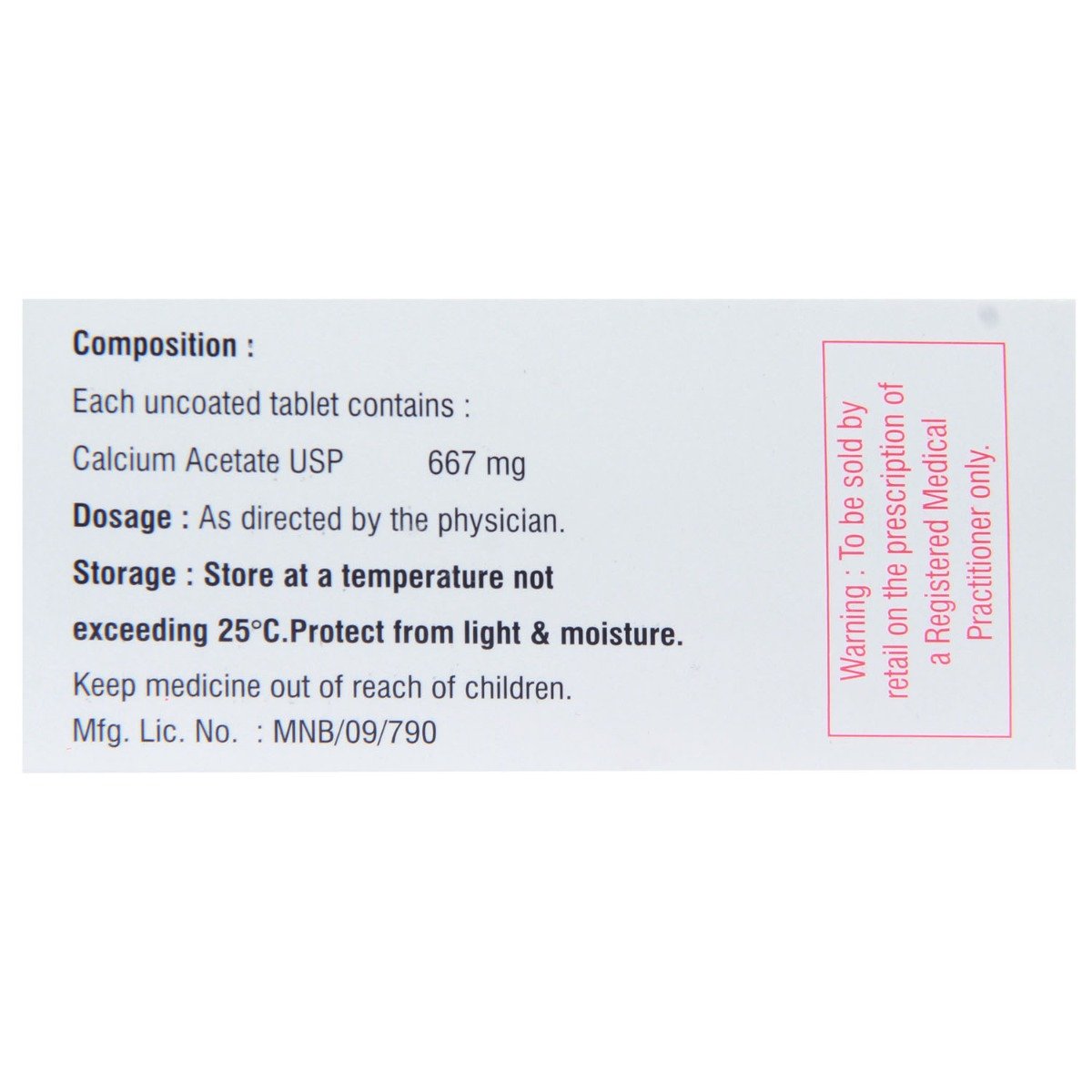 Hypophos 677 mg Tablet 10's, Pack of 10 TABLETS Hypophos 677 mg Tablet 10's, Pack of 10 TABLETS