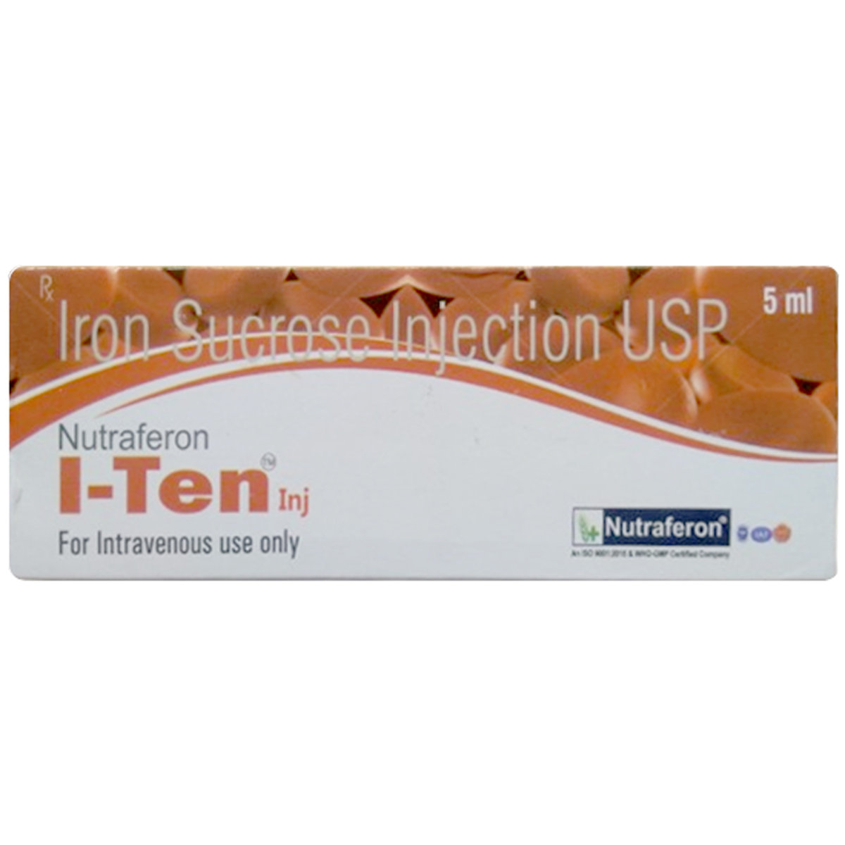 Nutraferon I TEN 100MG INJECTION 5ML, Pack of 1 injection Nutraferon I TEN 100MG INJECTION 5ML, Pack of 1 injection