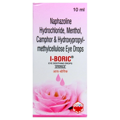 I Boric Eye Drops 10 ml, Pack of 1 Eye Drops