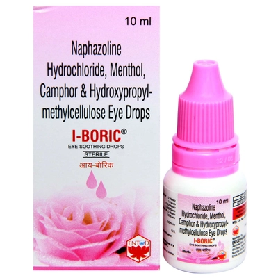 I Boric Eye Drops 10 ml, Pack of 1 Eye Drops