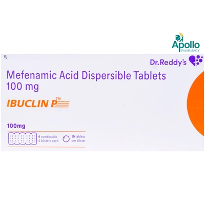 Ibuclin P Tablet 10's, Pack of 10 TabletS