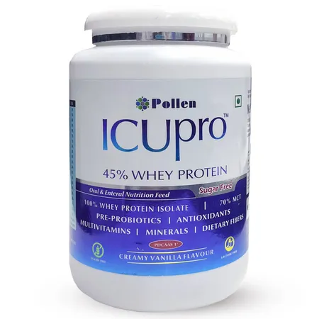 Icupro Peptide S/F Creamy Vanilla Flavour Powder, 400 gm
