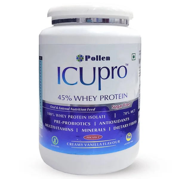 Icupro Peptide S/F Creamy Vanilla Flavour Powder, 400 gm, Pack of 1