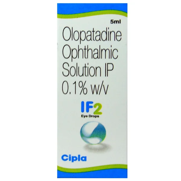 IF 2 Eye Drops 5 ml, Pack of 1 EYE DROPS