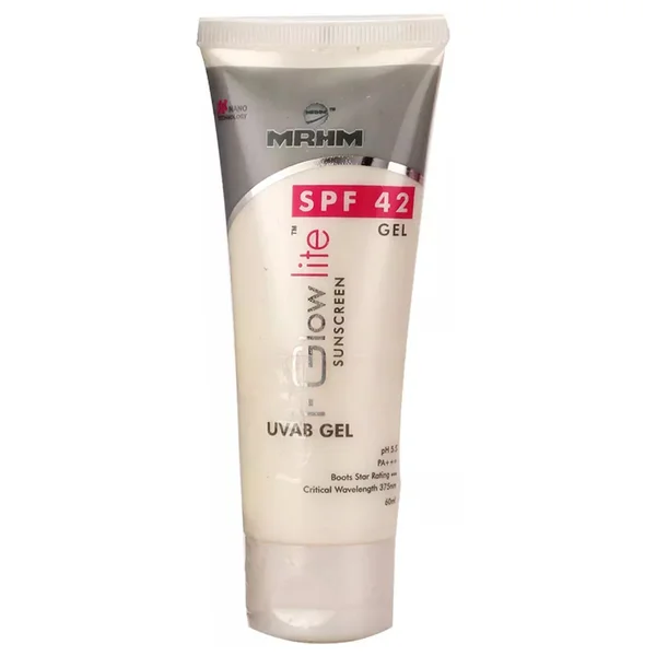 I-Glow Lite SPF 42 UVAB Sunscreen Gel, 60 ml, Pack of 1