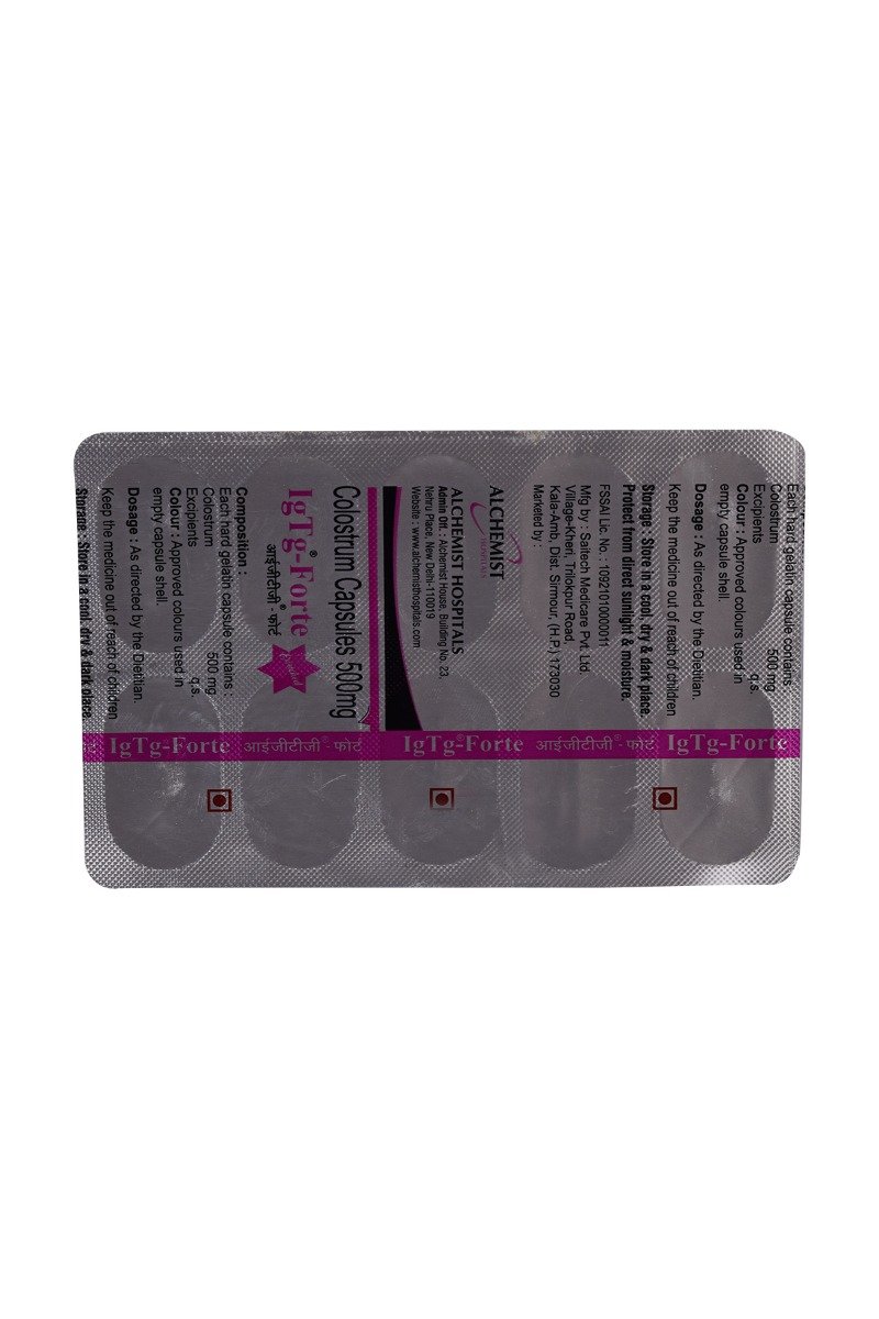 Igtg Forte Capsule 10's, Pack of 10 TABLETS Igtg Forte Capsule 10's, Pack of 10 TABLETS