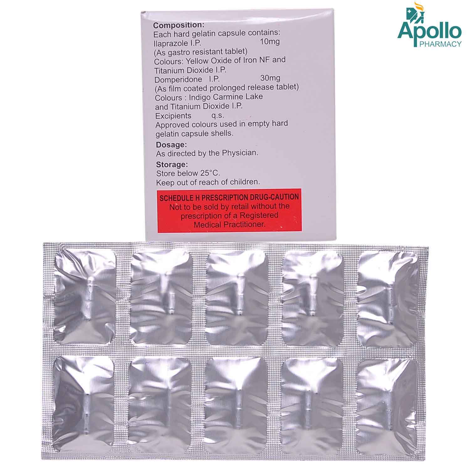 Ilapro D Capsule 10's, Pack of 10 CapsuleS Ilapro D Capsule 10's, Pack of 10 CapsuleS