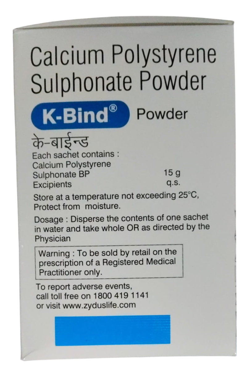 K Bind Powder Sachets 15 gm, Pack of 1 GRANULES K Bind Powder Sachets 15 gm, Pack of 1 GRANULES