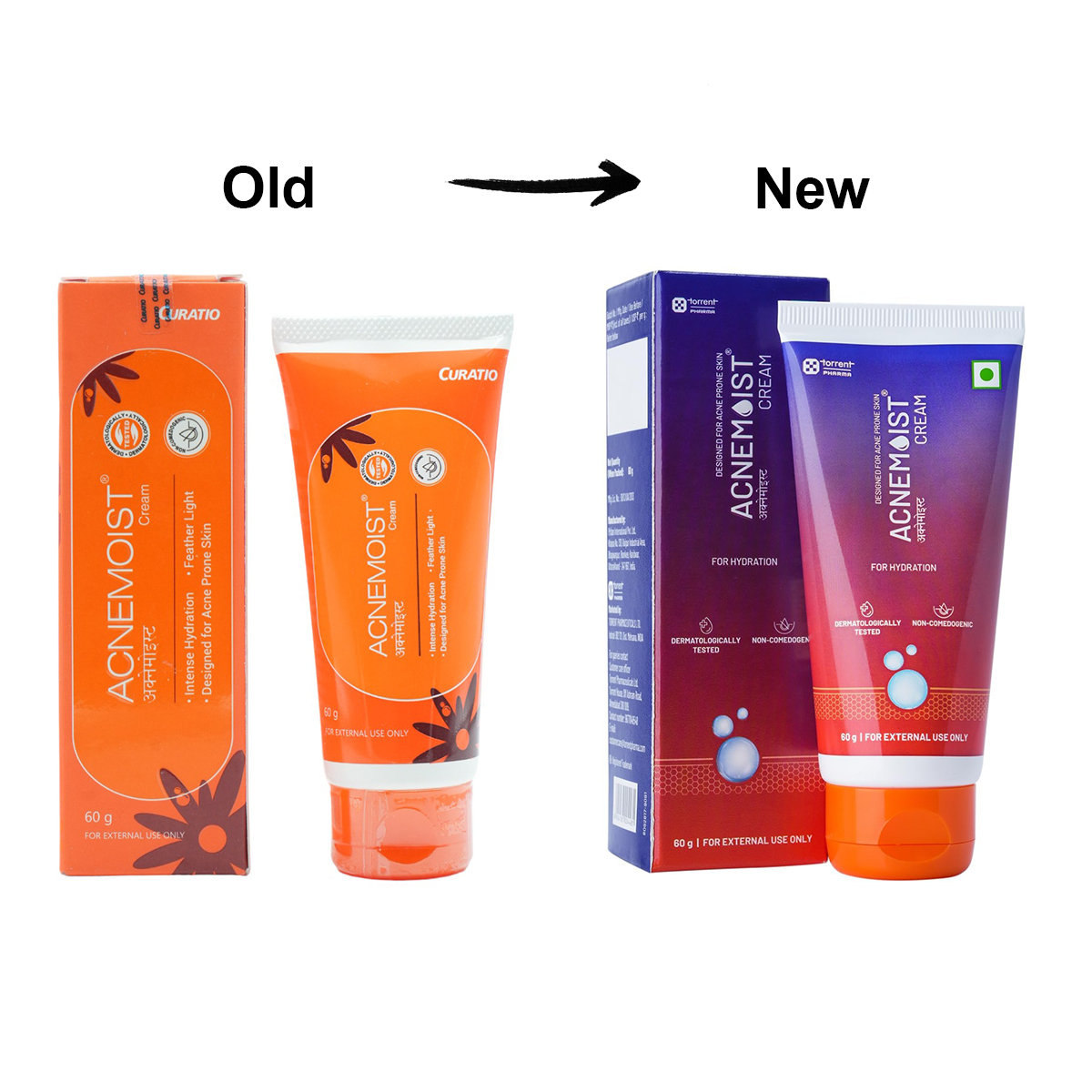 Acnemoist Cream 60 gm | Provides Hydration | Manage Dryness | For Acne Prone Skin, Pack of 1 Acnemoist Cream 60 gm | Provides Hydration | Manage Dryness | For Acne Prone Skin, Pack of 1