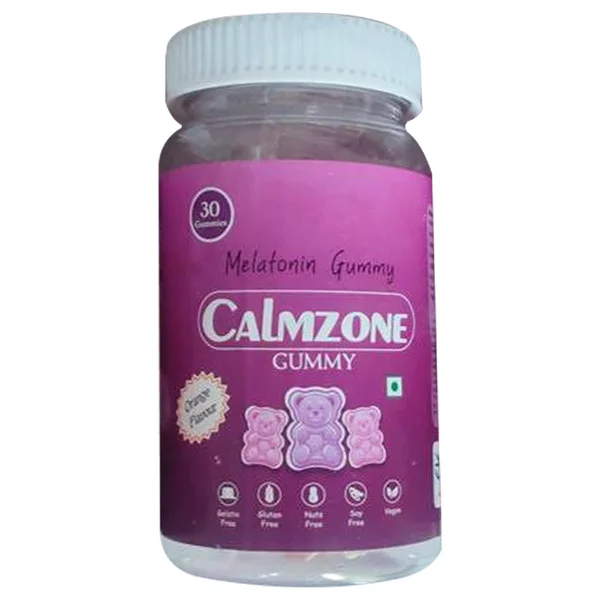 Calmzone Orange Flavour Gummies 30's