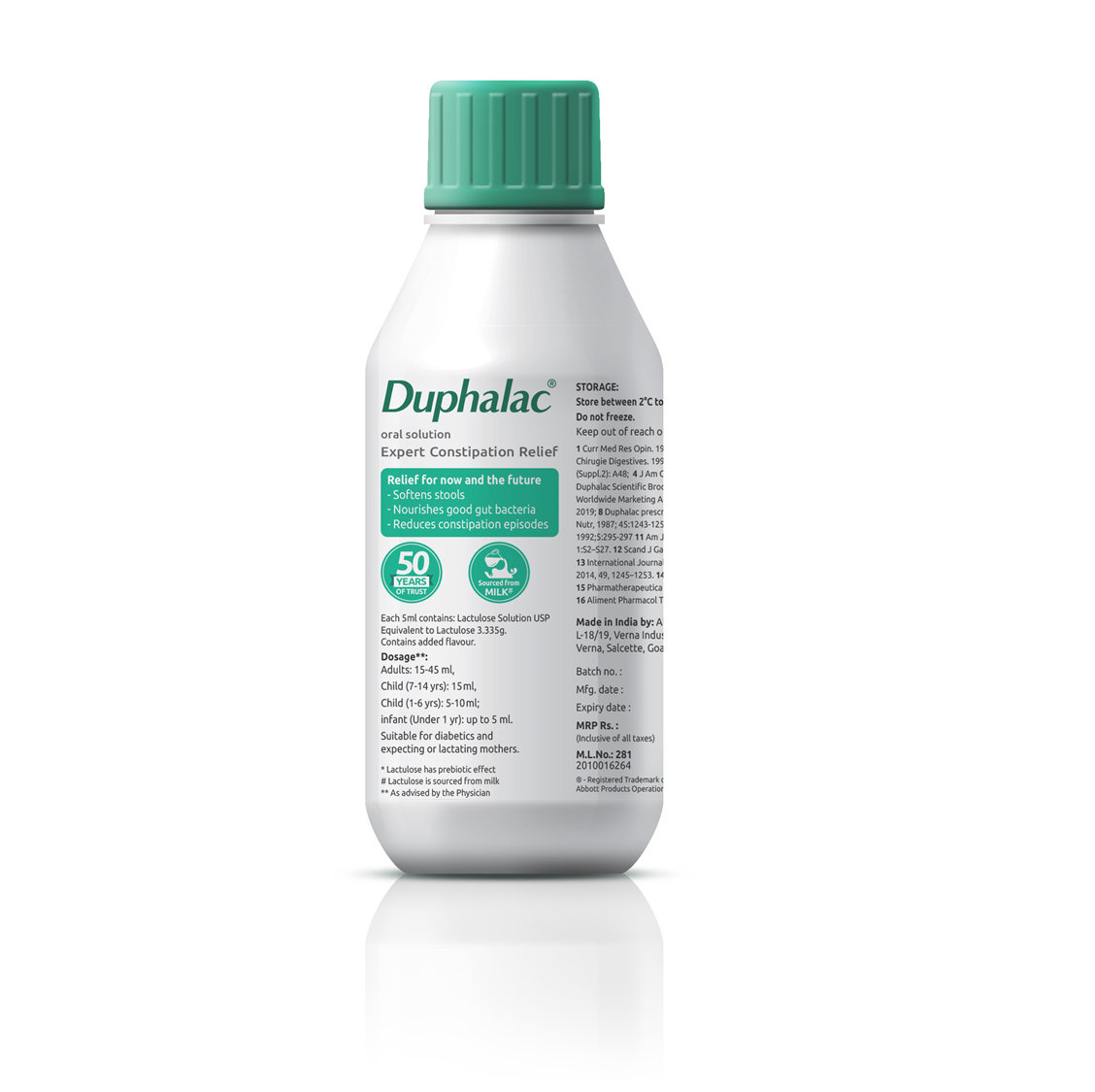 Duphalac Oral Solution 250 ml, Pack of 1 ORAL SOLUTION Duphalac Oral Solution 250 ml, Pack of 1 ORAL SOLUTION