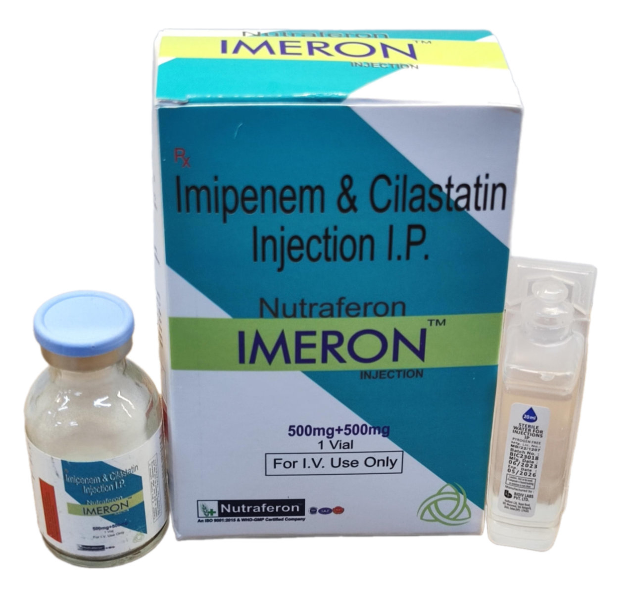 Nutraferon Imeron 500 mg Injection, Pack of 1 Injection Nutraferon Imeron 500 mg Injection, Pack of 1 Injection