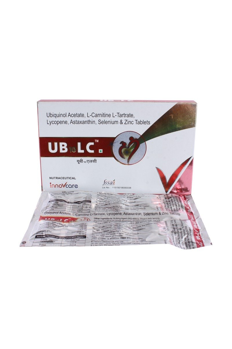 UB 10 LC Softgel Capsule 10's, Pack of 10 UB 10 LC Softgel Capsule 10's, Pack of 10