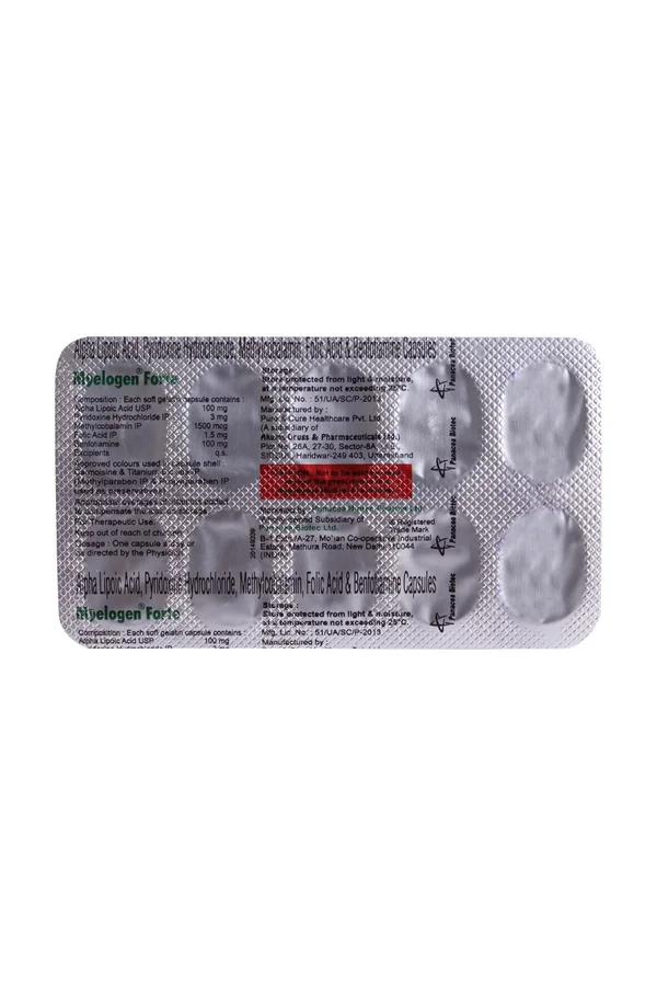 Myelogen Forte Capsule 10's