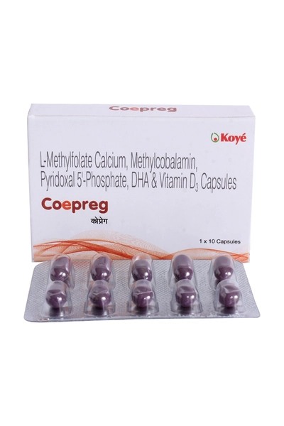 Coepreg Capsule 10'S, Pack of 10 CAPSULES