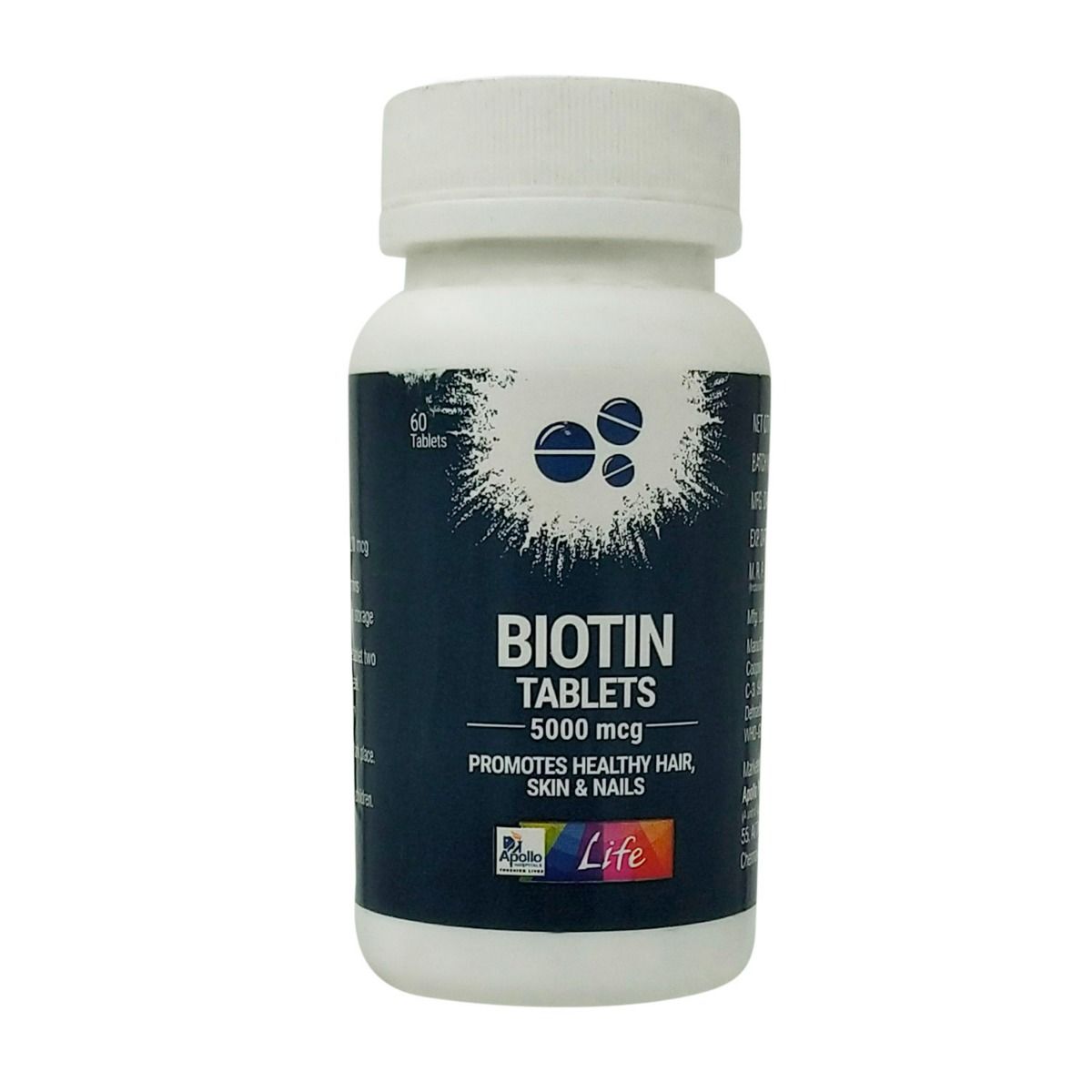 Best Biotin Hair Vitamins by InStrength | Vegetarian | Contains Biotin,  Zinc & Amla