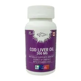 Apollo Life Cod Liver Oil 300mg, 100 Capsules, Pack of 1