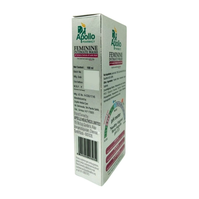 Apollo Pharmacy Feminine Intimate Wash, 100 ml, Pack of 1