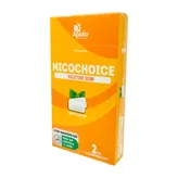 Apollo Pharmacy Nicochoice 2mg Nicotine Gum, 10 Count, Pack of 1