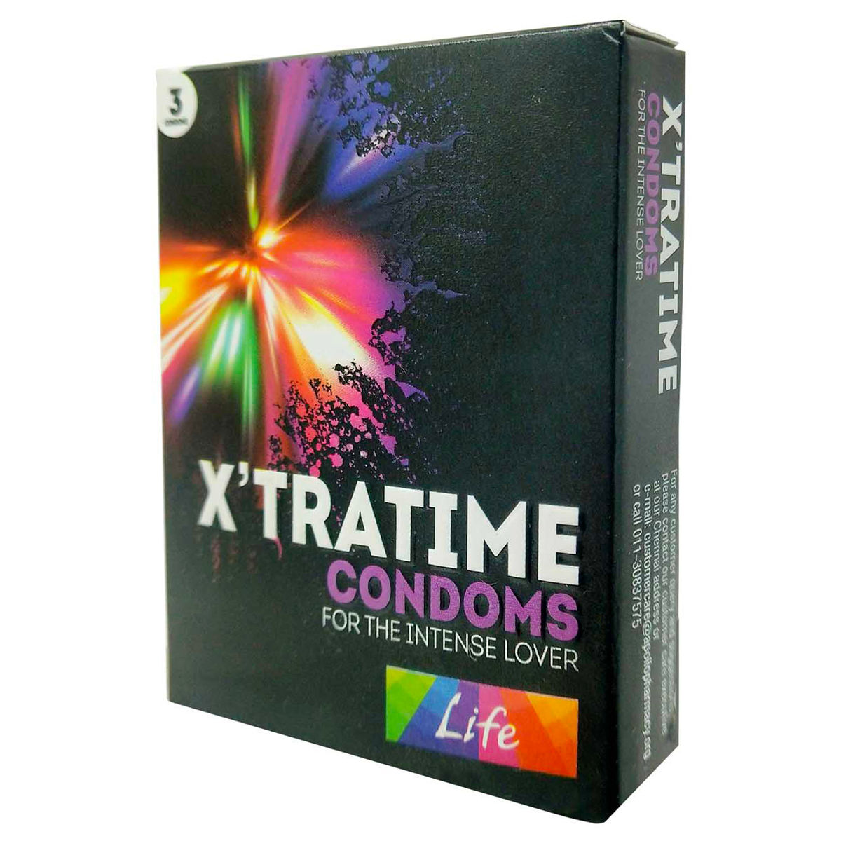 Buy Apollo Life X'tra Time Condoms, 3 Count Online