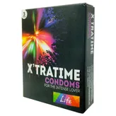 Apollo Life X'tra Time Condoms, 3 Count, Pack of 1