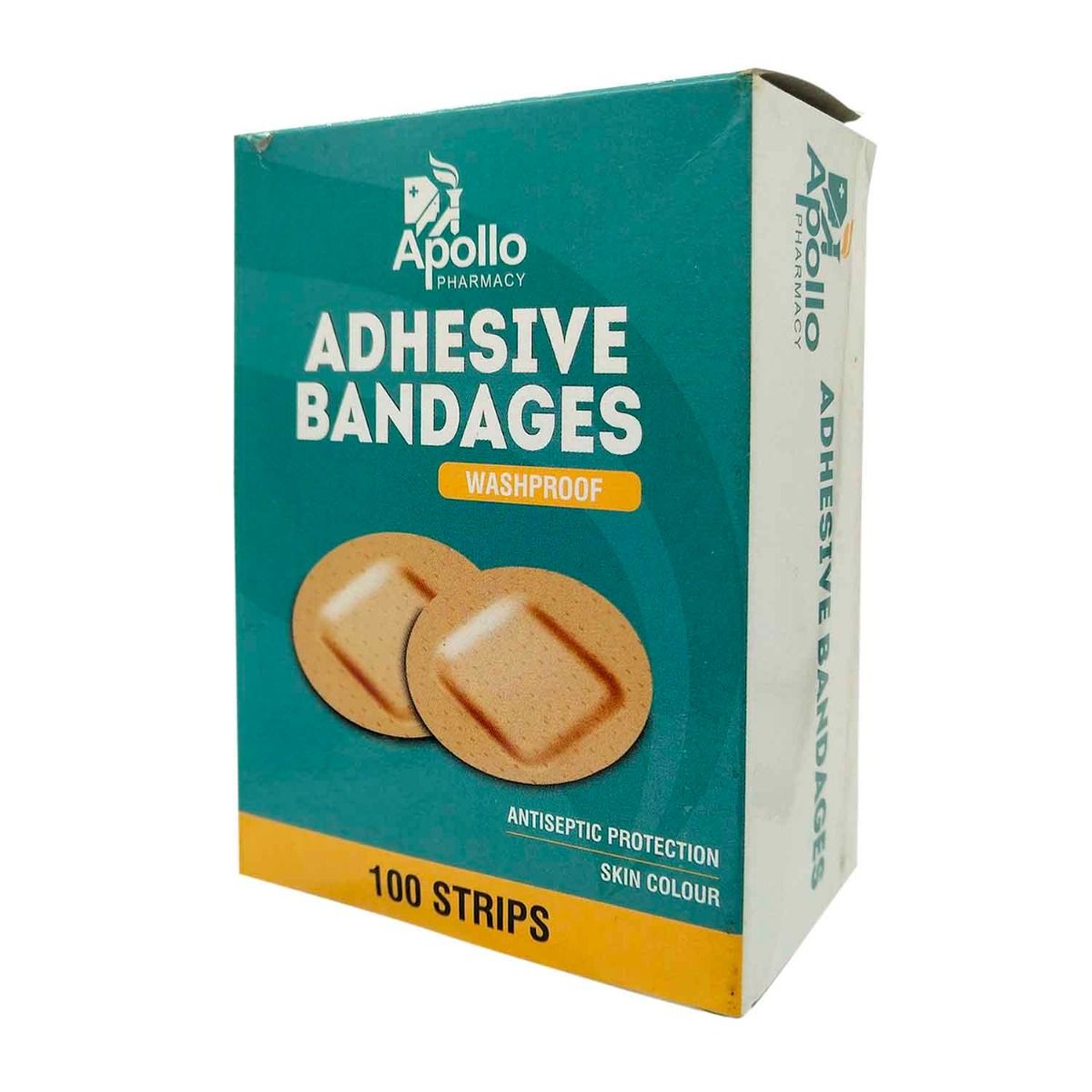 Apollo Pharmacy Adhesive Round Bandage Wash Proof, 1 Count Price, Uses