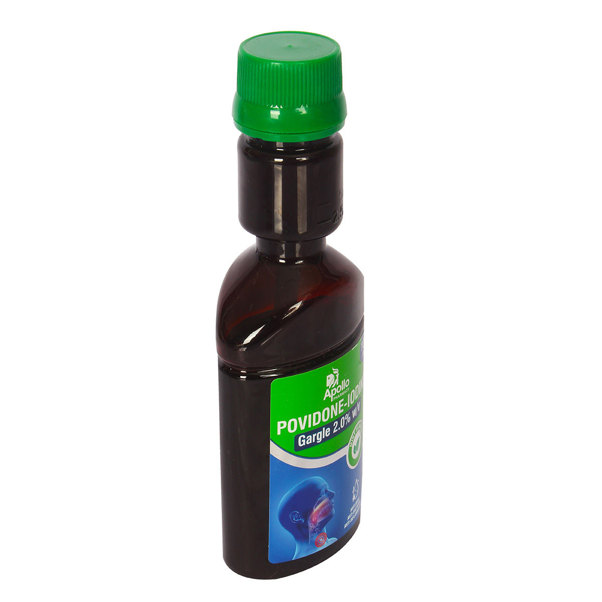Apollo Pharmacy Povidone Iodine 2 W/V Gargle, 100 ml Price, Uses, Side