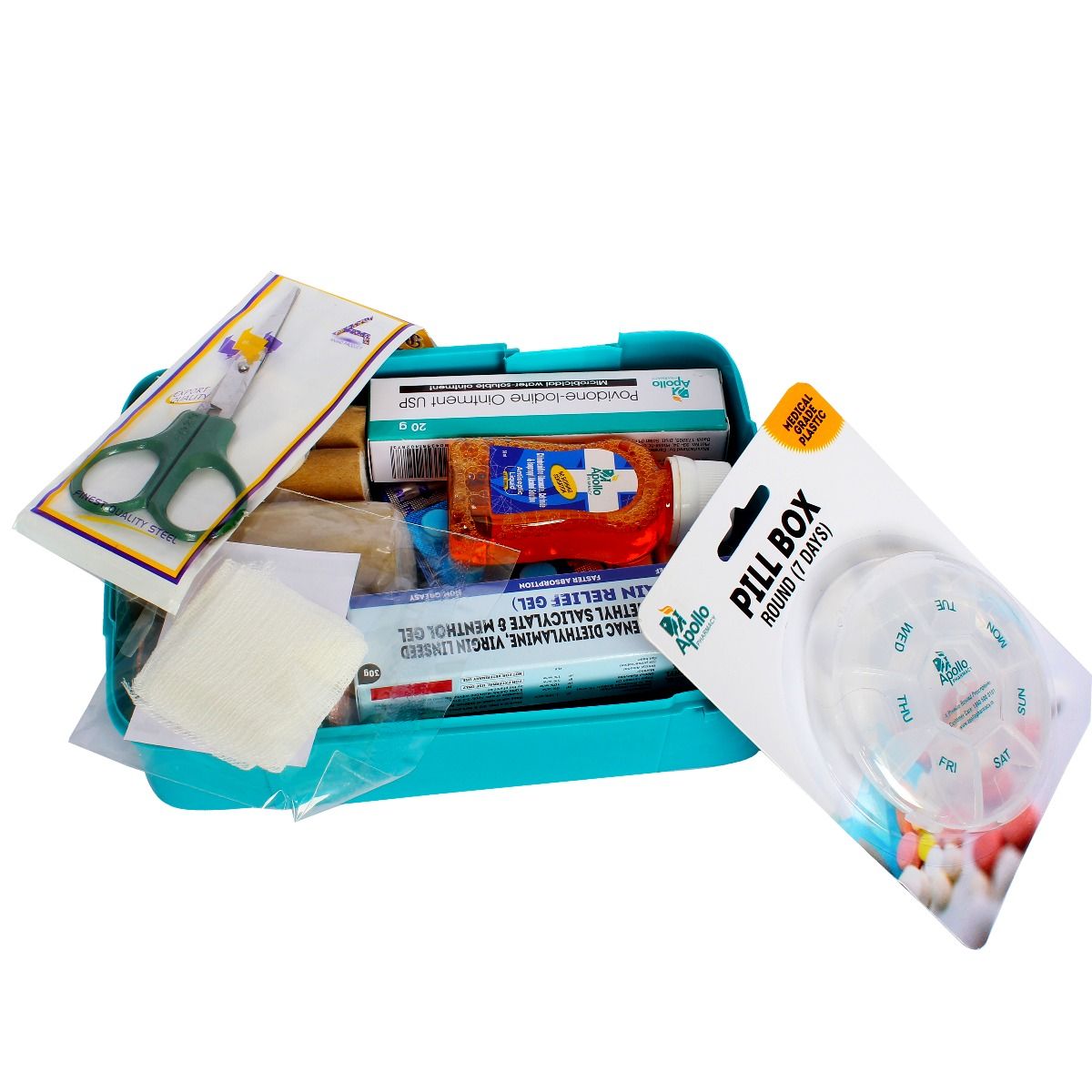 Apollo Pharmacy First Aid Kit, 1 Count Price, Uses, Side Effects