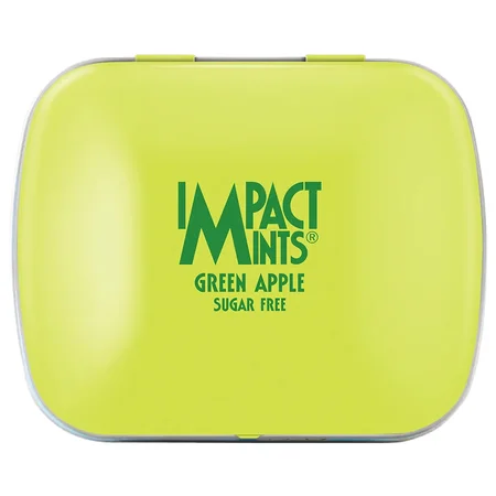 Impact Mints Sugar Free Green Apple Mints, 14 gm