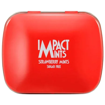 Impact Mints Sugar Free Strawberry Mints, 14 gm