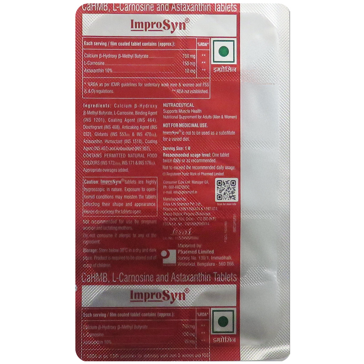 Buy Improsyn Tablet 10's online | Uses, Side Effects, Price and ...