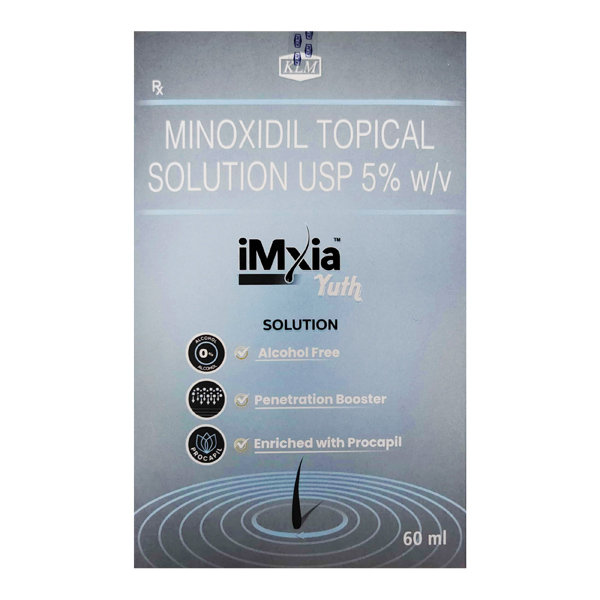 Imxia Yuth Topical Solution 60 ml, Pack of 1 Solution Imxia Yuth Topical Solution 60 ml, Pack of 1 Solution