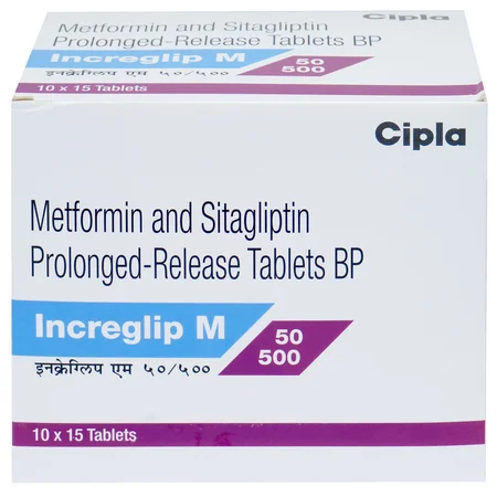 Increglip M 50/500 Tablet 15's