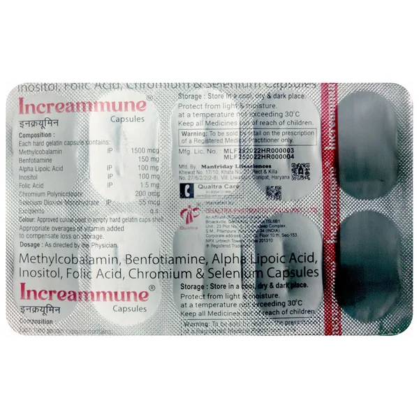 Increammune Capsule 10's