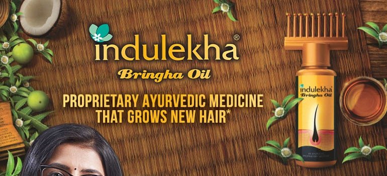 Indulekha Bringha Hair Oil, 100 ml, Pack of 1 Indulekha Bringha Hair Oil, 100 ml, Pack of 1