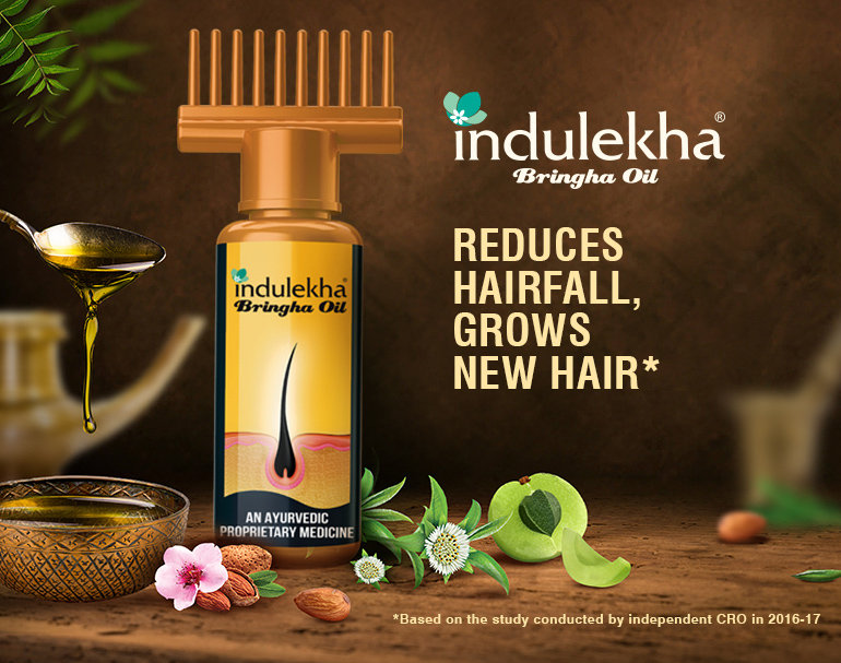 Indulekha Bringha Hair Oil, 100 ml, Pack of 1 Indulekha Bringha Hair Oil, 100 ml, Pack of 1