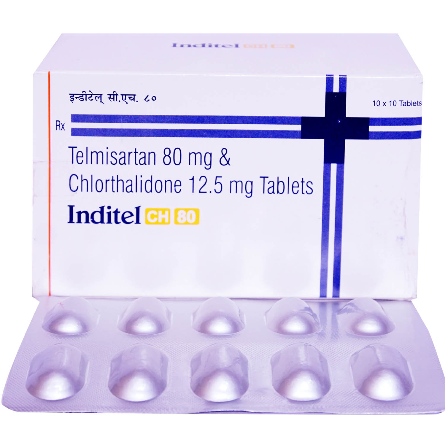Inditel CH 80 Tablet 10's, Pack of 10 Inditel CH 80 Tablet 10's, Pack of 10