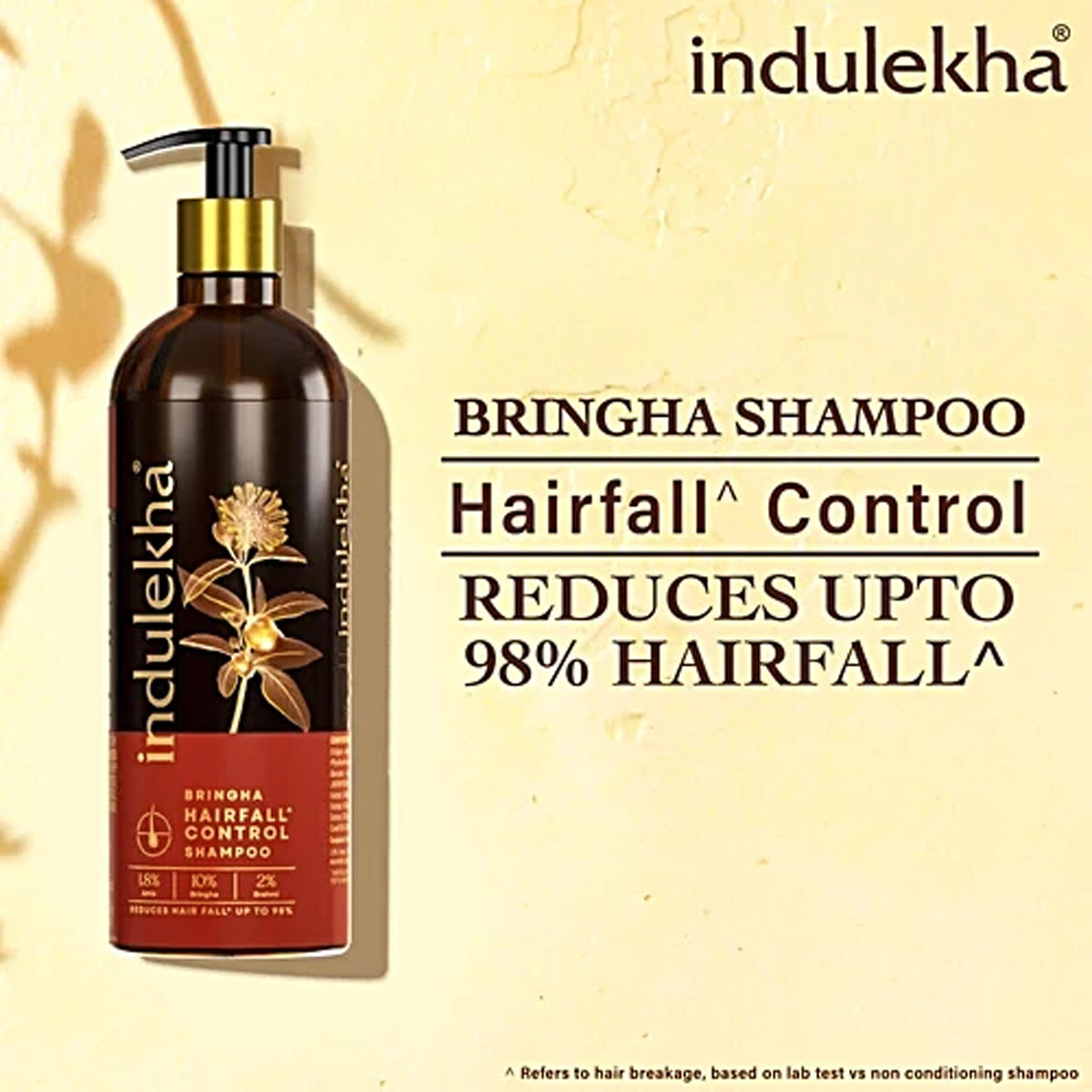 Indulekha Bringha Hair Fall Control Shampoo, 180 ml, Pack of 1 Indulekha Bringha Hair Fall Control Shampoo, 180 ml, Pack of 1