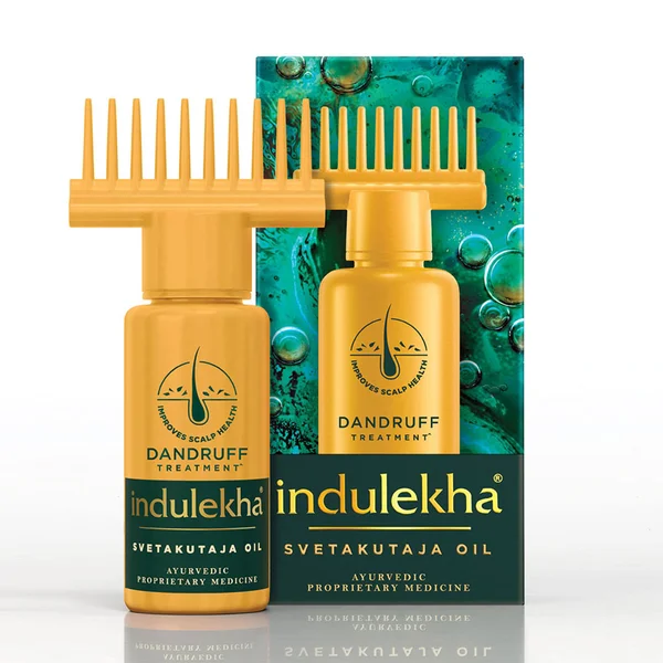 Indulekha Svetakutaja Oil for Dandruff Treatment, 100 ml